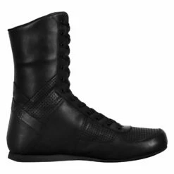 TITLE Boxing High-Top Leather Boxing Shoes -Boxing Equipment Sales Store TBS42 02