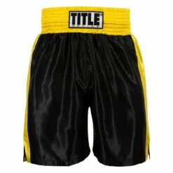 TITLE Boxing Edge Boxing Trunks 22 TITLE Boxing Edge Boxing Trunks -Boxing Equipment Sales Store TBTC2 BK GD 2 66ce9e2c 5bf2 448b bb3b b0a4aa2076fb