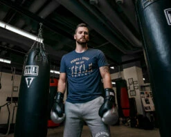 TITLE Boxing Power And Speed Tee -Boxing Equipment Sales Store TBTS211BL 2