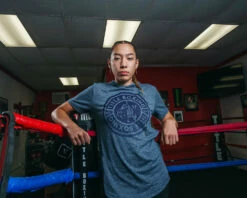 TITLE Boxing Women's Vintage Short Sleeve Hooded Tee -Boxing Equipment Sales Store TBWTS213BL 1 2277d633 7c9d 4e95 95e3 226540c26856