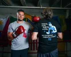 TITLE Boxing Legacy Jack Dempsey "Nobody Owes" Tee -Boxing Equipment Sales Store TLGCY173BK 1