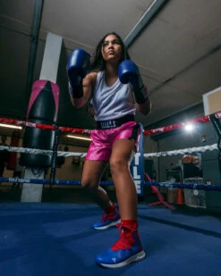 TITLE Boxing Professional Women’s Satin Striped Boxing Trunks -Boxing Equipment Sales Store TPBTW2PK 2