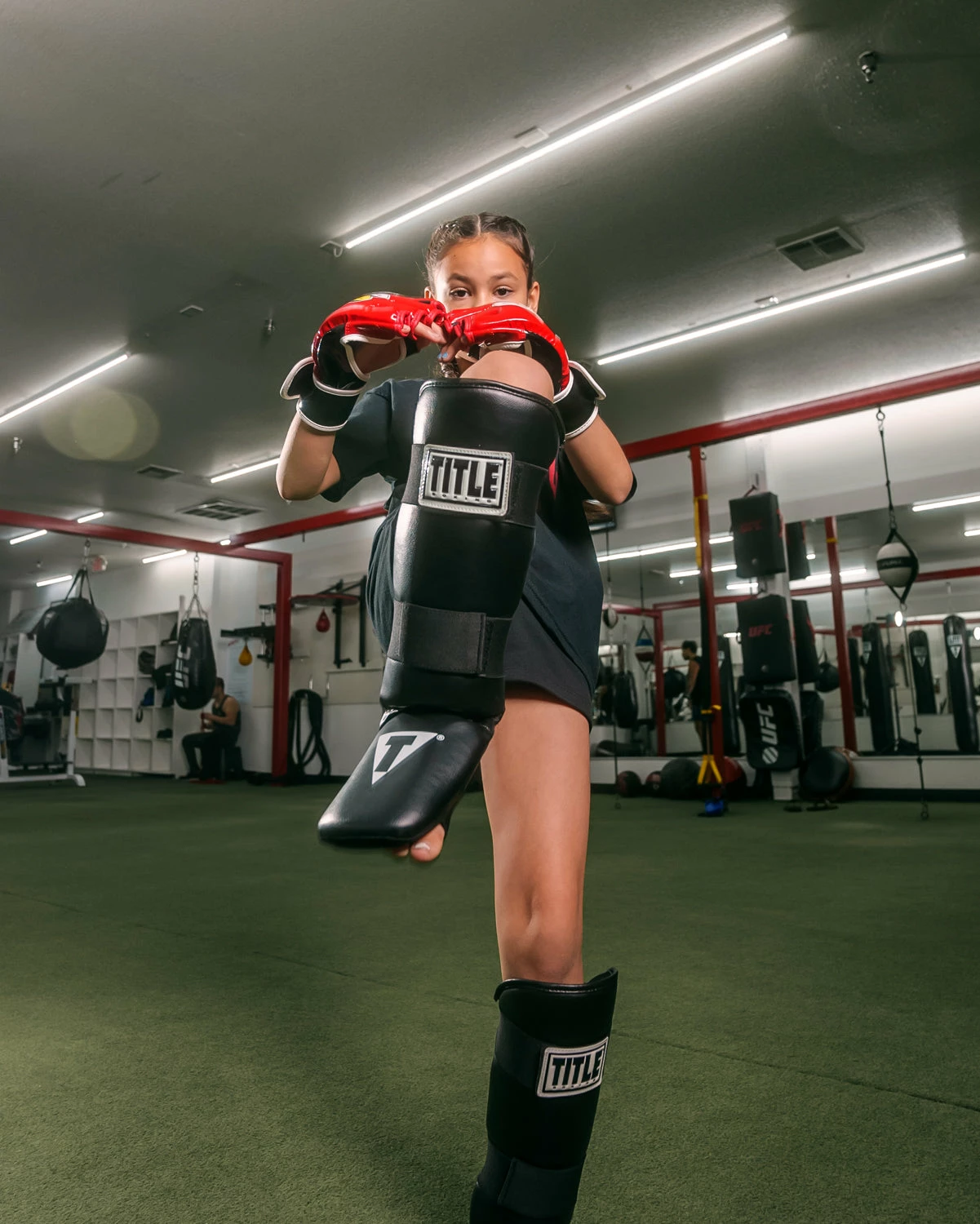 TITLE Boxing Vinyl Shin-Instep Guards 2.0 2 TITLE Boxing Vinyl Shin-Instep Guards 2.0 - Image 2