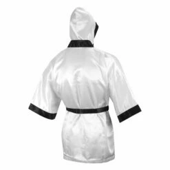 TITLE Boxing Fingertip Robe -Boxing Equipment Sales Store TSRF2 WH BK 3