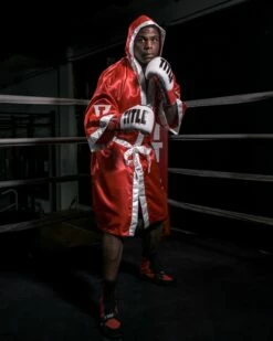 TITLE Boxing Full Length Robe -Boxing Equipment Sales Store TSRFL RD