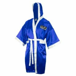 TITLE Boxing Full Length Robe -Boxing Equipment Sales Store TSRFL RY WH 2