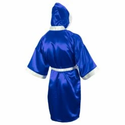 TITLE Boxing Full Length Robe -Boxing Equipment Sales Store TSRFL RY WH 3