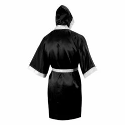TITLE Boxing Pro Full Length Robe 3.0 -Boxing Equipment Sales Store TSRFL3 BK WH 3