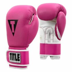 TITLE Boxing Pro Style Leather Training Gloves 3.0 37 TITLE Boxing Pro Style Leather Training Gloves 3.0 -Boxing Equipment Sales Store TVVTG3 HPK WH 002