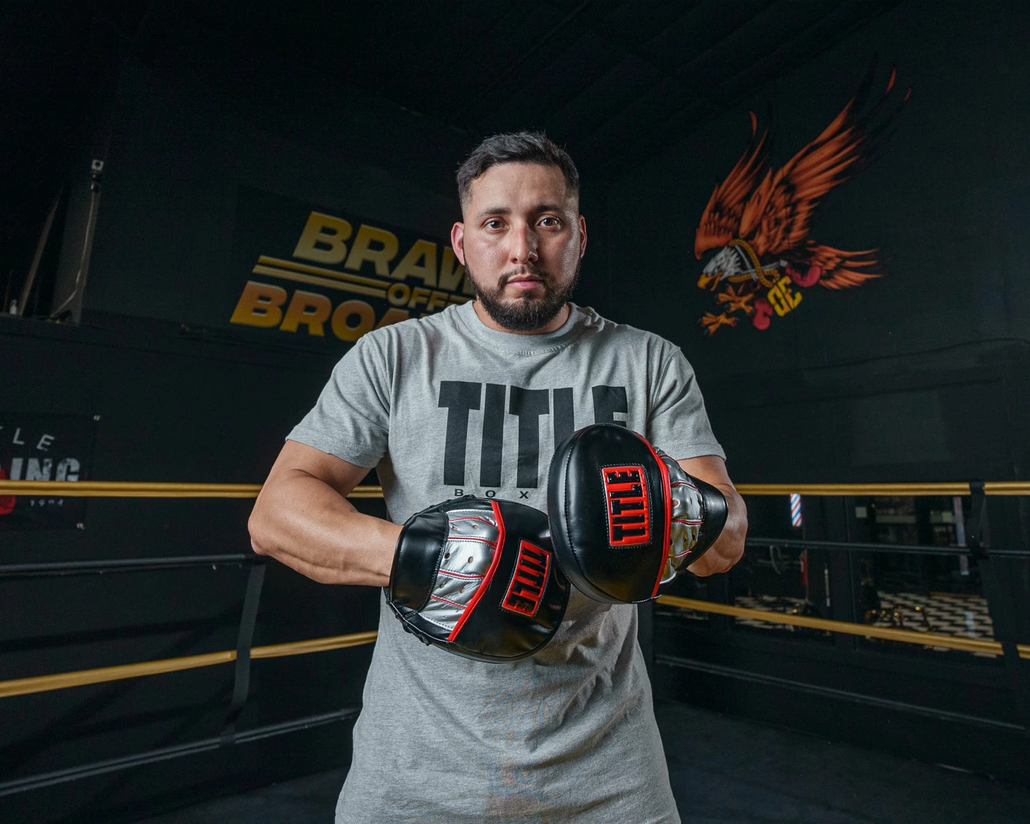 TITLE Boxing Valiant Micro Mitts 7 TITLE Boxing Valiant Micro Mitts - Image 7