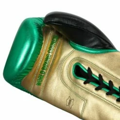 WBC By TITLE Boxing Green Belt Sparring Gloves -Boxing Equipment Sales Store WGBSG GN GD BK 5