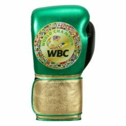 WBC By TITLE Boxing Green Belt Training Gloves 1.0 25 WBC By TITLE Boxing Green Belt Training Gloves 1.0 -Boxing Equipment Sales Store WGBTG GN GD BK 3
