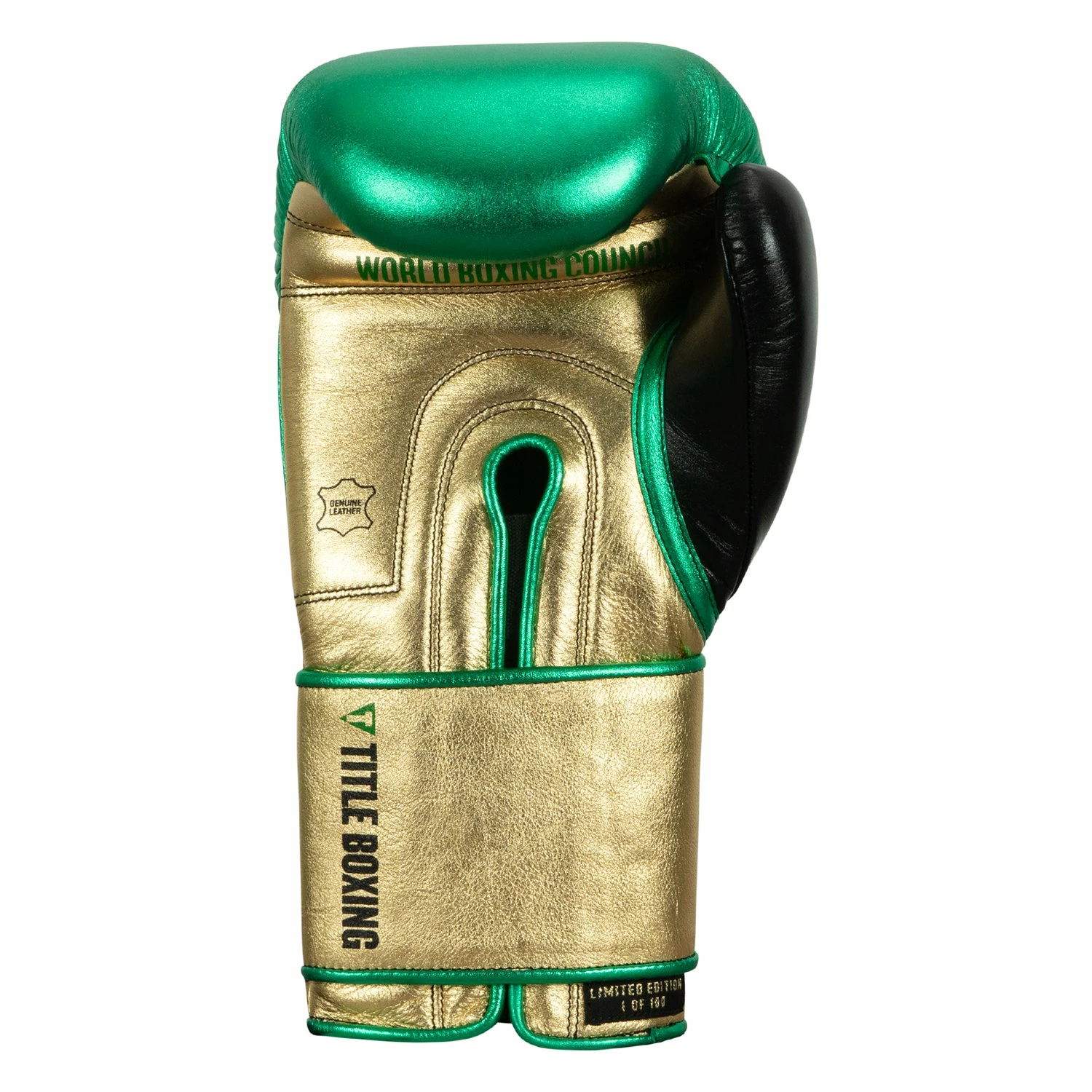 WBC By TITLE Boxing Green Belt Training Gloves 1.0 11 WBC By TITLE Boxing Green Belt Training Gloves 1.0 - Image 11