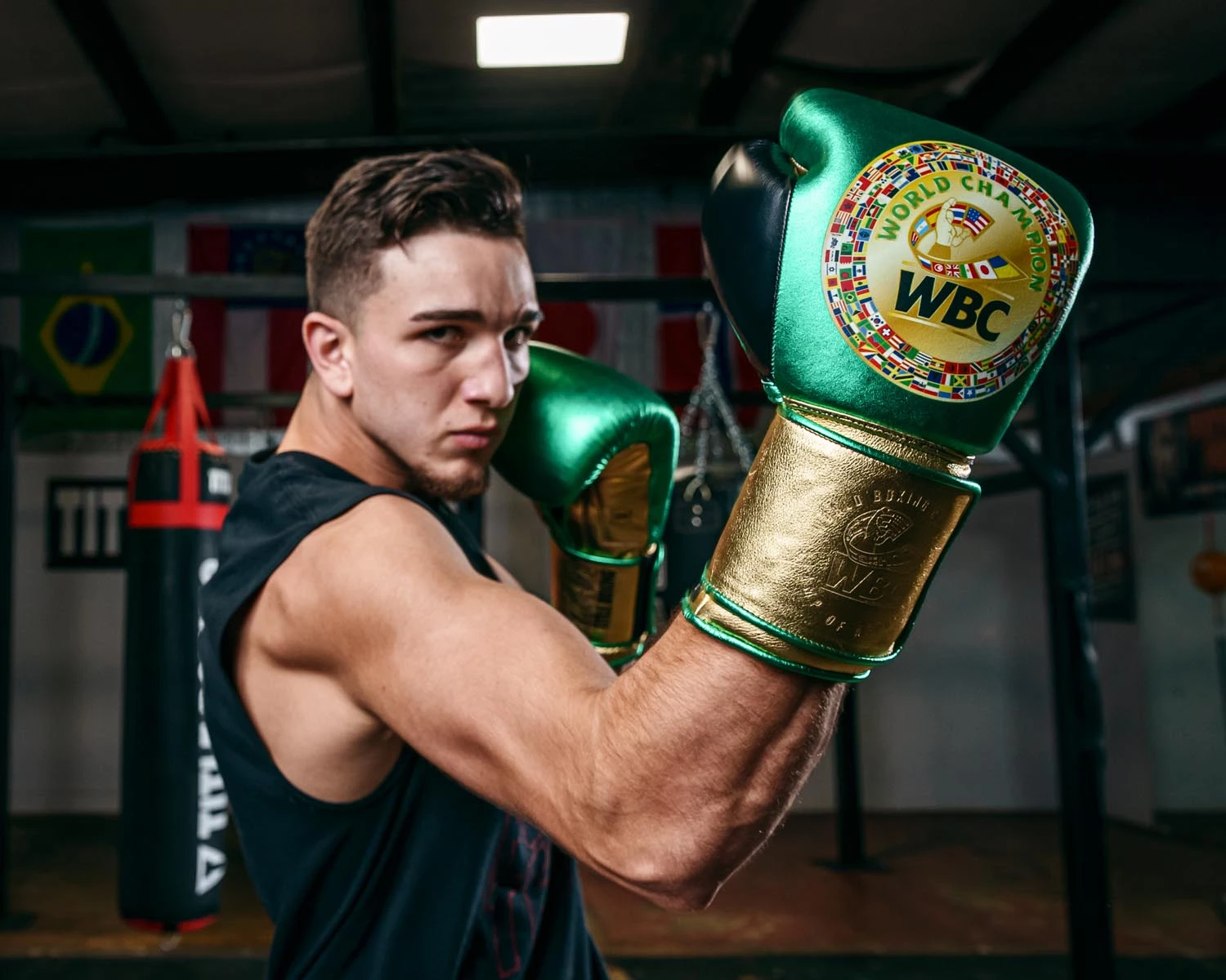 WBC By TITLE Boxing Green Belt Training Gloves 1.0 9 WBC By TITLE Boxing Green Belt Training Gloves 1.0 - Image 9