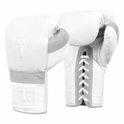 TITLE White Boxing Lace Sparring Gloves 2.0 11 TITLE White Boxing Lace Sparring Gloves 2.0 -Boxing Equipment Sales Store WHSG2 2