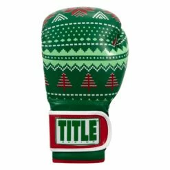 TITLE Boxing Limited Edition Deck The Halls Bag Gloves 11 TITLE Boxing Limited Edition Deck The Halls Bag Gloves -Boxing Equipment Sales Store XMASBG GN 3