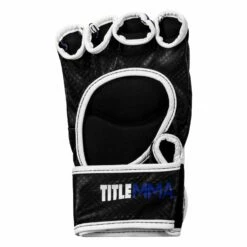 TITLE MMA Command Pro Fight Gloves -Boxing Equipment Sales Store XMCPFG BL WH 004