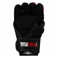 TITLE MMA Command Training Gloves -Boxing Equipment Sales Store XMCTG RD WH 004