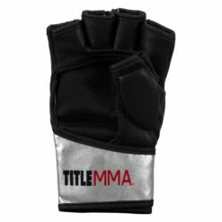 TITLE MMA Menace Metallic Training Gloves 25 TITLE MMA Menace Metallic Training Gloves -Boxing Equipment Sales Store XMMTG SV BK 004