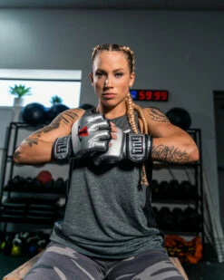 TITLE MMA Menace Metallic Training Gloves 27 TITLE MMA Menace Metallic Training Gloves -Boxing Equipment Sales Store XMMTGSV