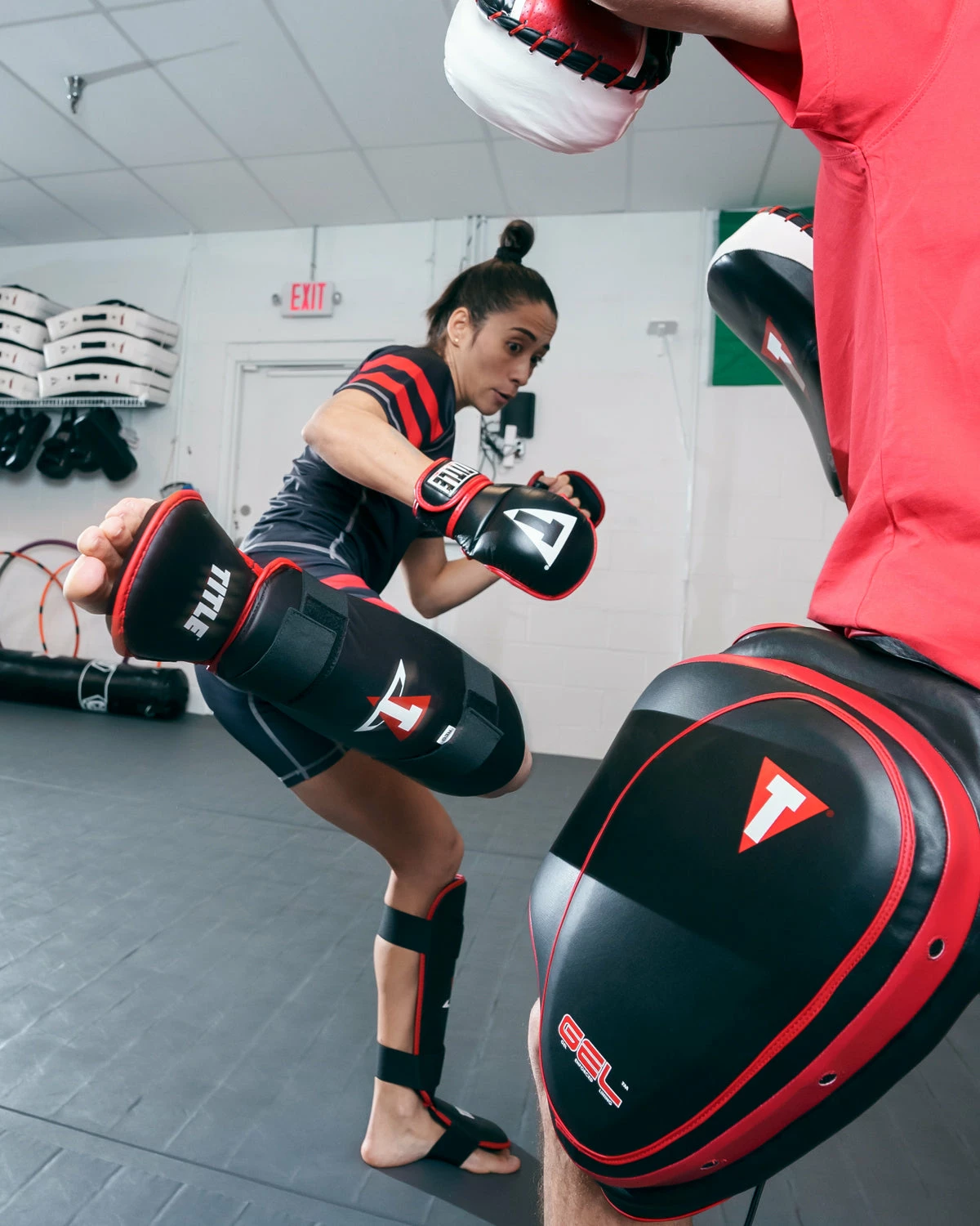 TITLE MMA Conflict Stand Up Shin Guards 2 TITLE MMA Conflict Stand Up Shin Guards - Image 2