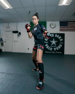 TITLE MMA Conflict Stand Up Shin Guards 13 TITLE MMA Conflict Stand Up Shin Guards -Boxing Equipment Sales Store XMSGBKRD 3