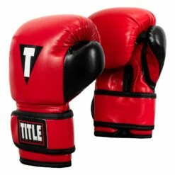 TITLE Boxing Youth Bag Gloves -Boxing Equipment Sales Store YTBBG RD BK 02