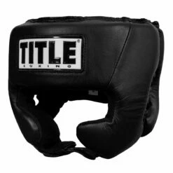 TITLE Boxing USA Boxing Competition Headgear - With Cheeks -Boxing Equipment Sales Store achx bk 1 1