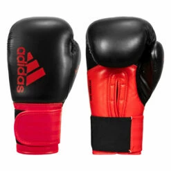 Adidas Hybrid 100 Boxing Gloves 30 Adidas Hybrid 100 Boxing Gloves -Boxing Equipment Sales Store adih100 bk rd 001 1