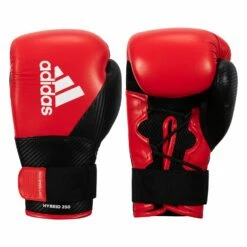 Adidas Hybrid 250 Training Gloves -Boxing Equipment Sales Store adih250tg rd bk 1 1
