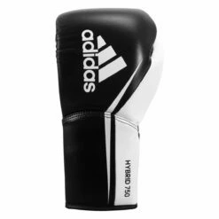 Adidas Hybrid 350 Elite Pro Fight Gloves -Boxing Equipment Sales Store adih750fg bk wh 3 1