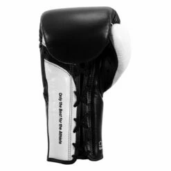Adidas Hybrid 350 Elite Pro Fight Gloves -Boxing Equipment Sales Store adih750fg bk wh 4 1