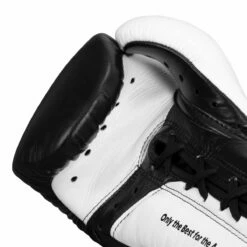 Adidas Hybrid 350 Elite Pro Fight Gloves -Boxing Equipment Sales Store adih750fg bk wh 5 1