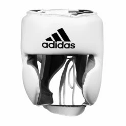 Adidas Star Pro Headgear -Boxing Equipment Sales Store adiphg01 wh bk 02