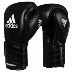 Adidas Speed Training Gloves -Boxing Equipment Sales Store adisbg501 bk wh 01