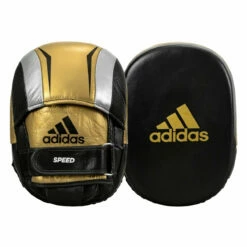 Adidas Speed 550 Micro Focus Mitts -Boxing Equipment Sales Store adisp550fm bk gd sv 1 2