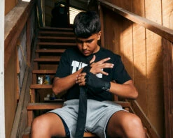 TITLE Boxing Advanced Semi-Elastic 110” Assorted Hand Wraps (10 Pair) -Boxing Equipment Sales Store asahw10 3