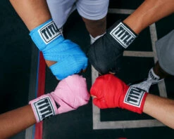 TITLE Boxing Advanced Semi-Elastic 110” Assorted Hand Wraps (10 Pair) -Boxing Equipment Sales Store asahw10 8