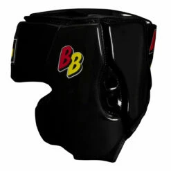 BOOM BOOM Boxing Commander Youth Headgear -Boxing Equipment Sales Store bbhgy bk 3
