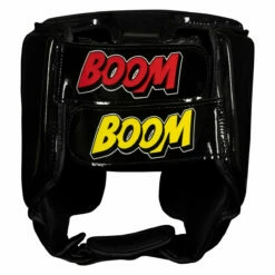 BOOM BOOM Boxing Commander Youth Headgear -Boxing Equipment Sales Store bbhgy bk 4