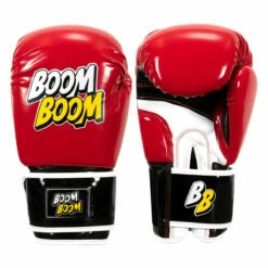 BOOM BOOM Boxing Striker Youth Boxing Gloves -Boxing Equipment Sales Store bbsbgy2 rd bk 001