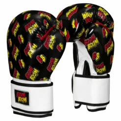 BOOM BOOM Boxing Striker Youth Boxing Gloves 3.0 -Boxing Equipment Sales Store bbsbgy3 bk wh 02