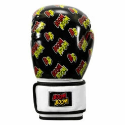 BOOM BOOM Boxing Striker Youth Boxing Gloves 3.0 -Boxing Equipment Sales Store bbsbgy3 bk wh 03