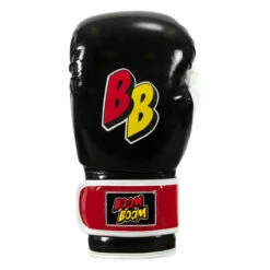 BOOM BOOM Boxing Silencer Youth Bag Gloves -Boxing Equipment Sales Store bbybgs bk wh rd 03