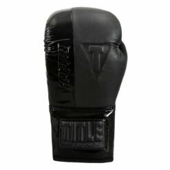 TITLE Black Blast Lace Training Gloves -Boxing Equipment Sales Store bkbstgl 03