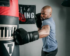 TITLE Black Phantom Bag Gloves -Boxing Equipment Sales Store bkpbg bk 3