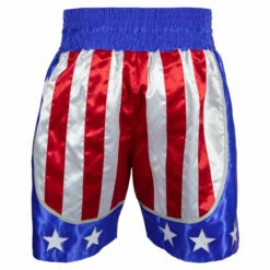 TITLE Boxing USA Trunks 4.0 -Boxing Equipment Sales Store btusa4 rd wh bl 03
