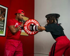 TITLE Boxing Combination Punch Shield -Boxing Equipment Sales Store cbps rd wh 1