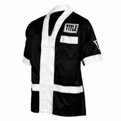 TITLE Boxing Corner Jacket -Boxing Equipment Sales Store cjss1 bk wh 1 7 1