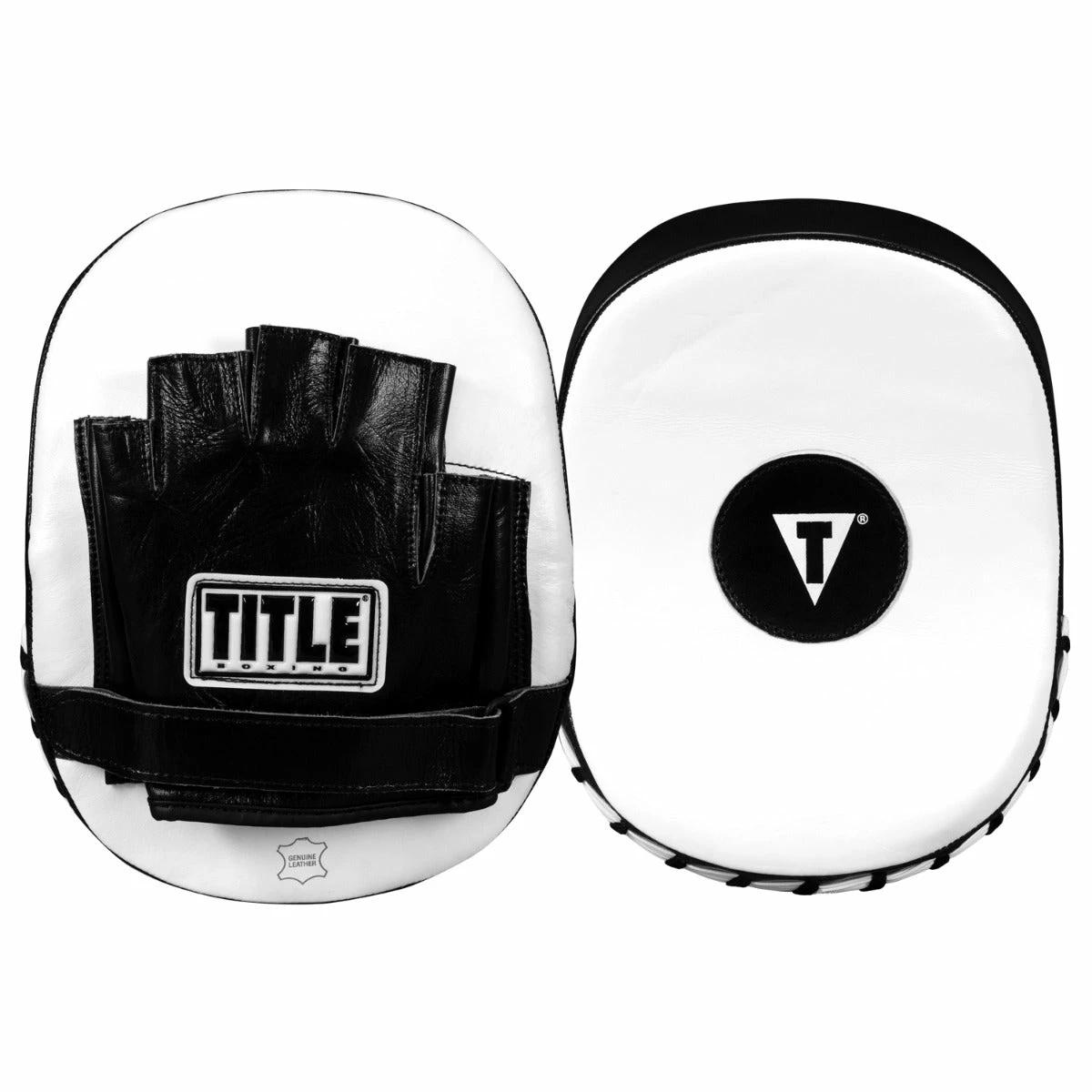 TITLE Boxing Cobra Leather Punch Mitts 1 TITLE Boxing Cobra Leather Punch Mitts